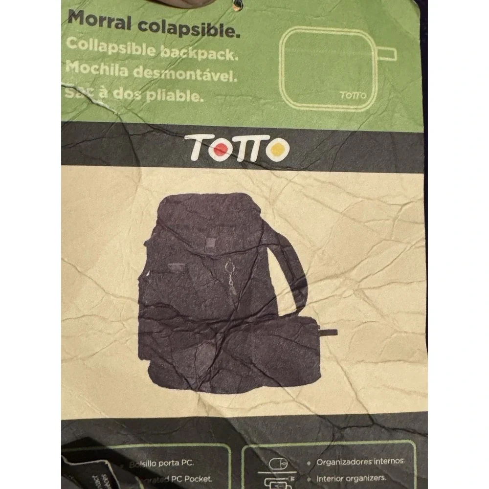 TOTTO Collapsible Packable Travel Bag Backpack Carryon Sports Yoga Gym $145